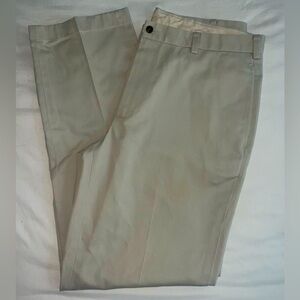 Men’s Brooks Brothers Advantage Chino Clark 346 Khaki pants. W36xL32